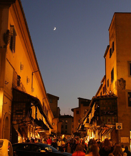 Florence at Night. Photo from Holy Smithereens blog
