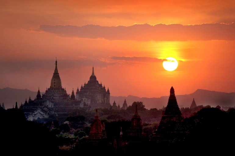 Old-Bagan-Mandalay-Region. Photograph-from  Myanmar-Tourism-Board