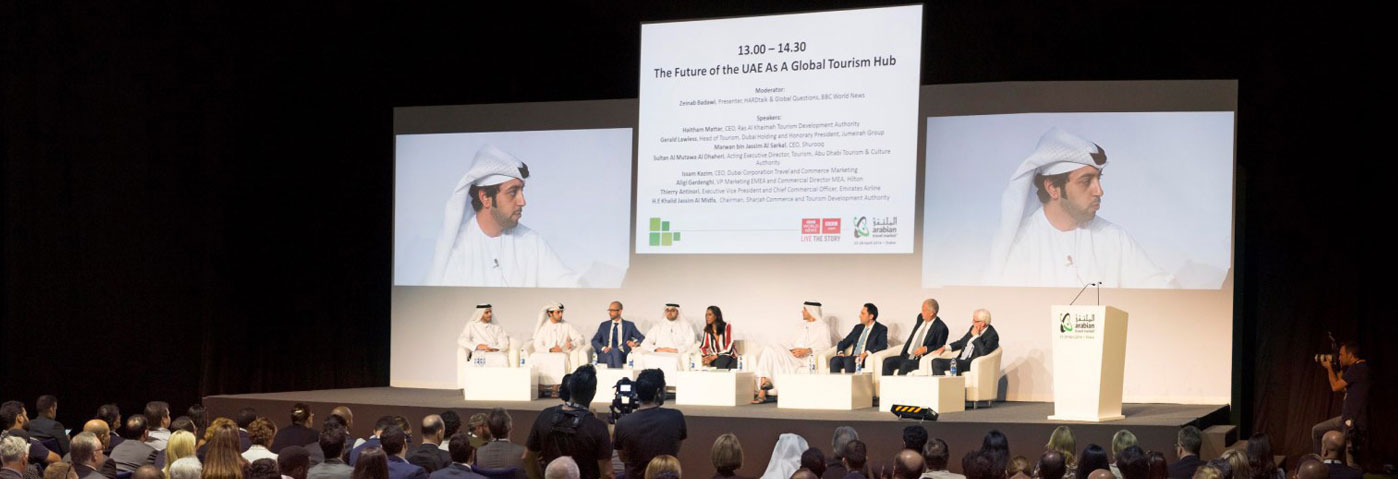 فعاليات المسرح العالمي ضمن معرض سوق السفر العربي بدبي تسلط الضوء على معرض إكسبو دبي 2020