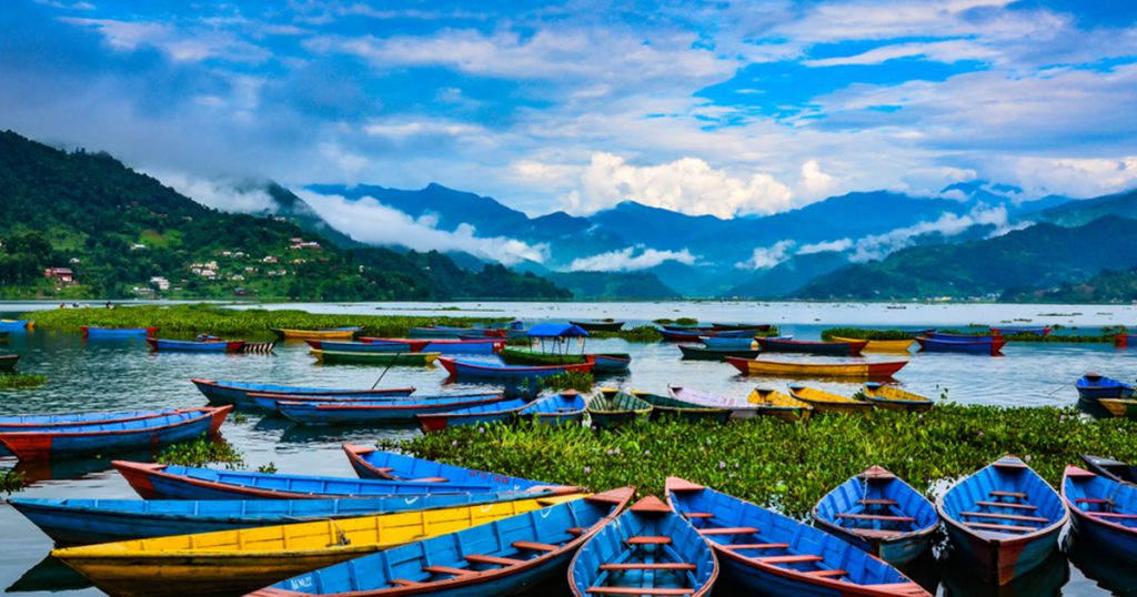 Lake Phewa, Pokhara, Nepal