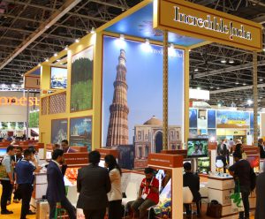 India stand at Arabian Travel Market