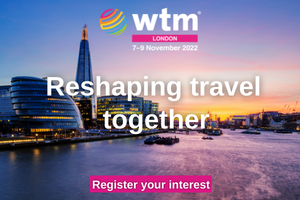 WTM London Reshaping Travel Together Rectangle Banner