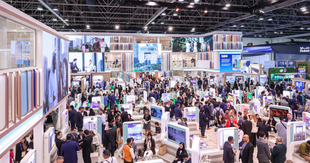 exhibition hall at atm
